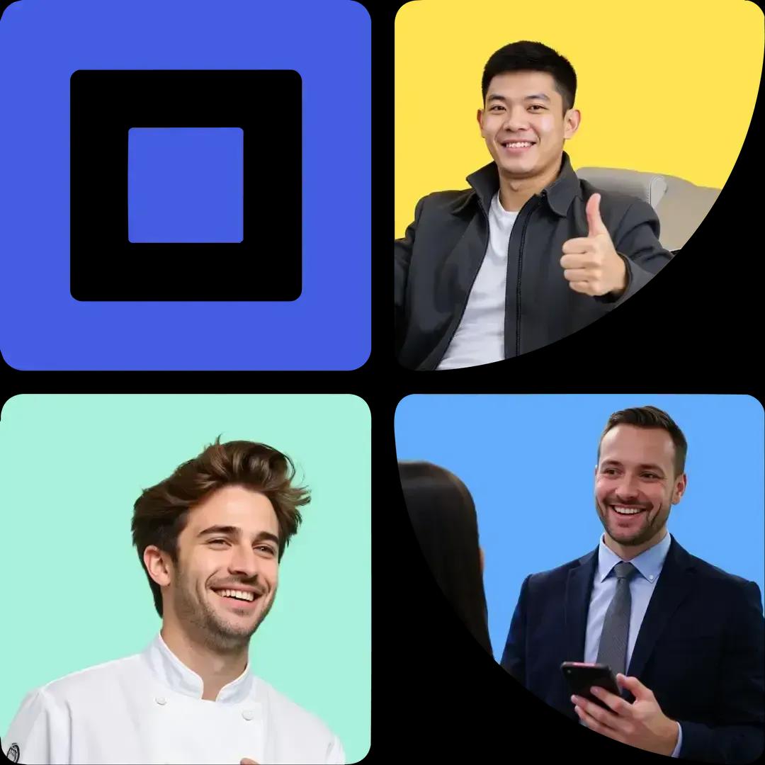 Local professionals using Krofile's digital business profile to engage and connect with customers.