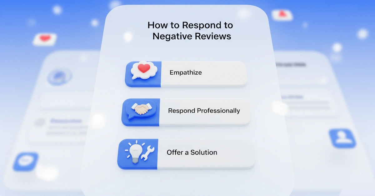 how to respond to negative reviews