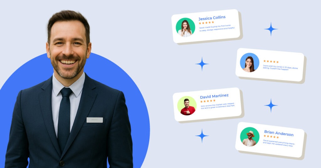 real estate agent review examples