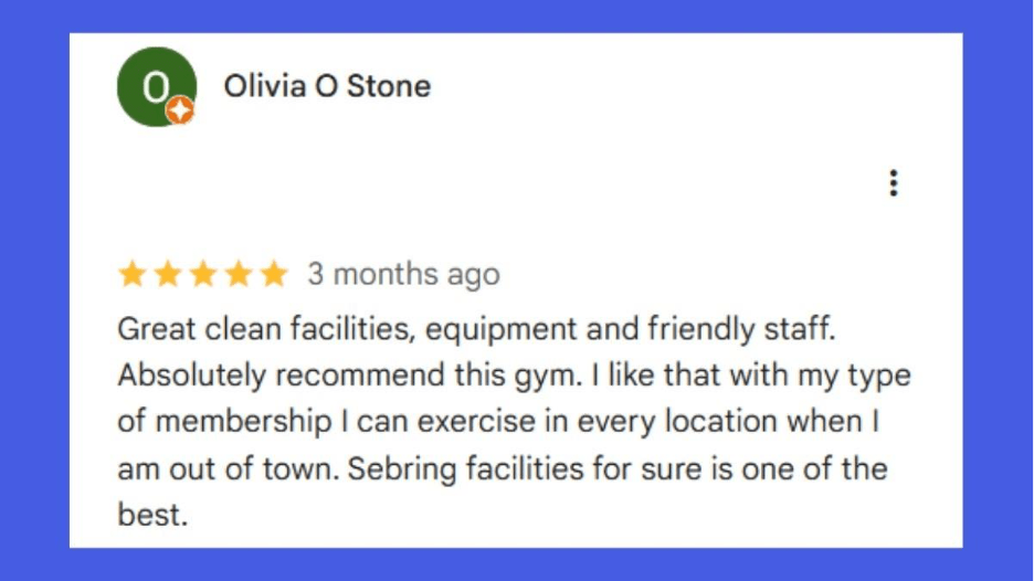 Gym Review Examples to Get You More Clients