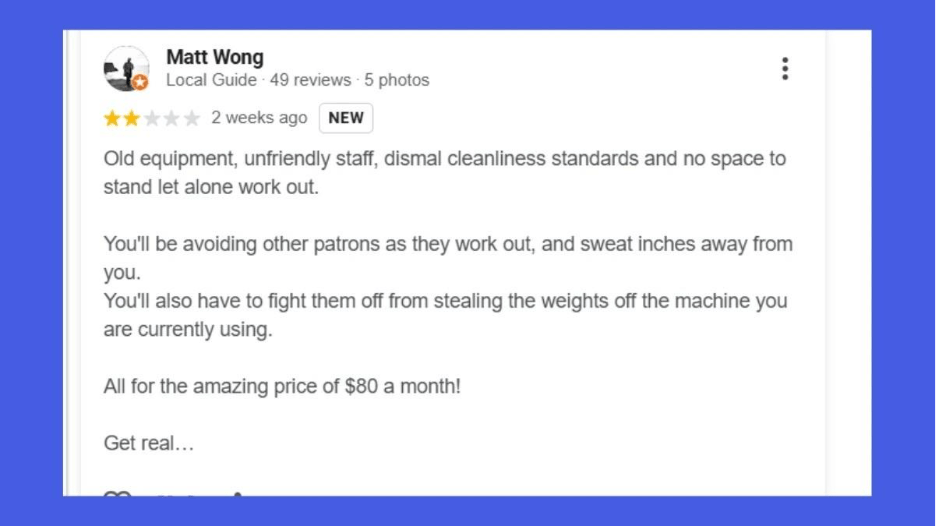 Gym Review Examples to Get You More Clients